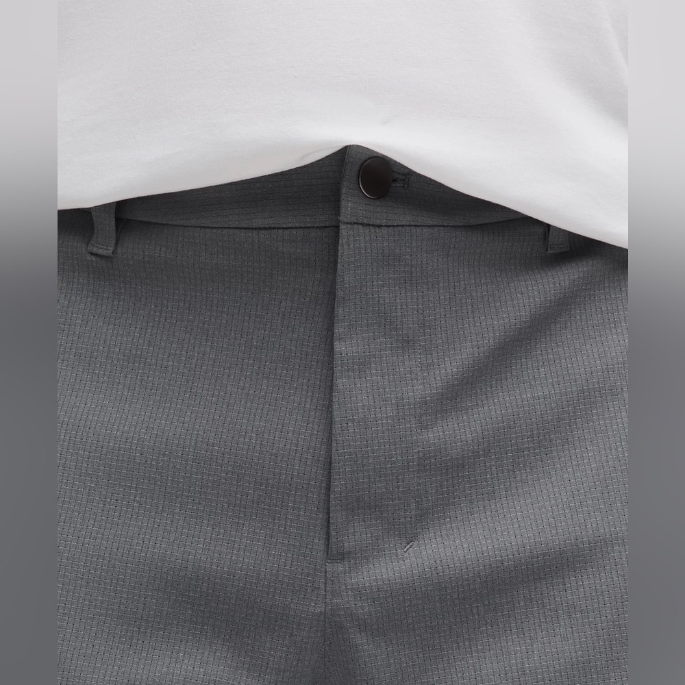 Lululemon Athletica Slate Gray Flat Front Shorts - Picture 7 of 13